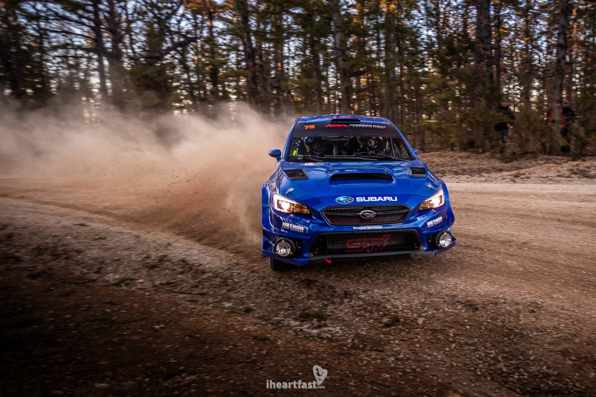 David Higgins and Craig Drew Subaru Motorsports 100 Acre Wood