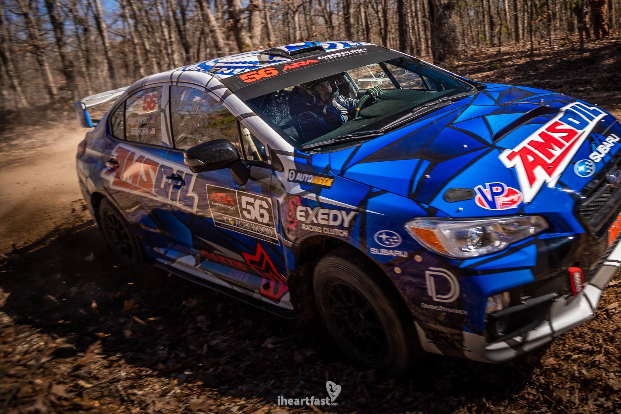Seehorn Rally Team at 100 Acre Wood