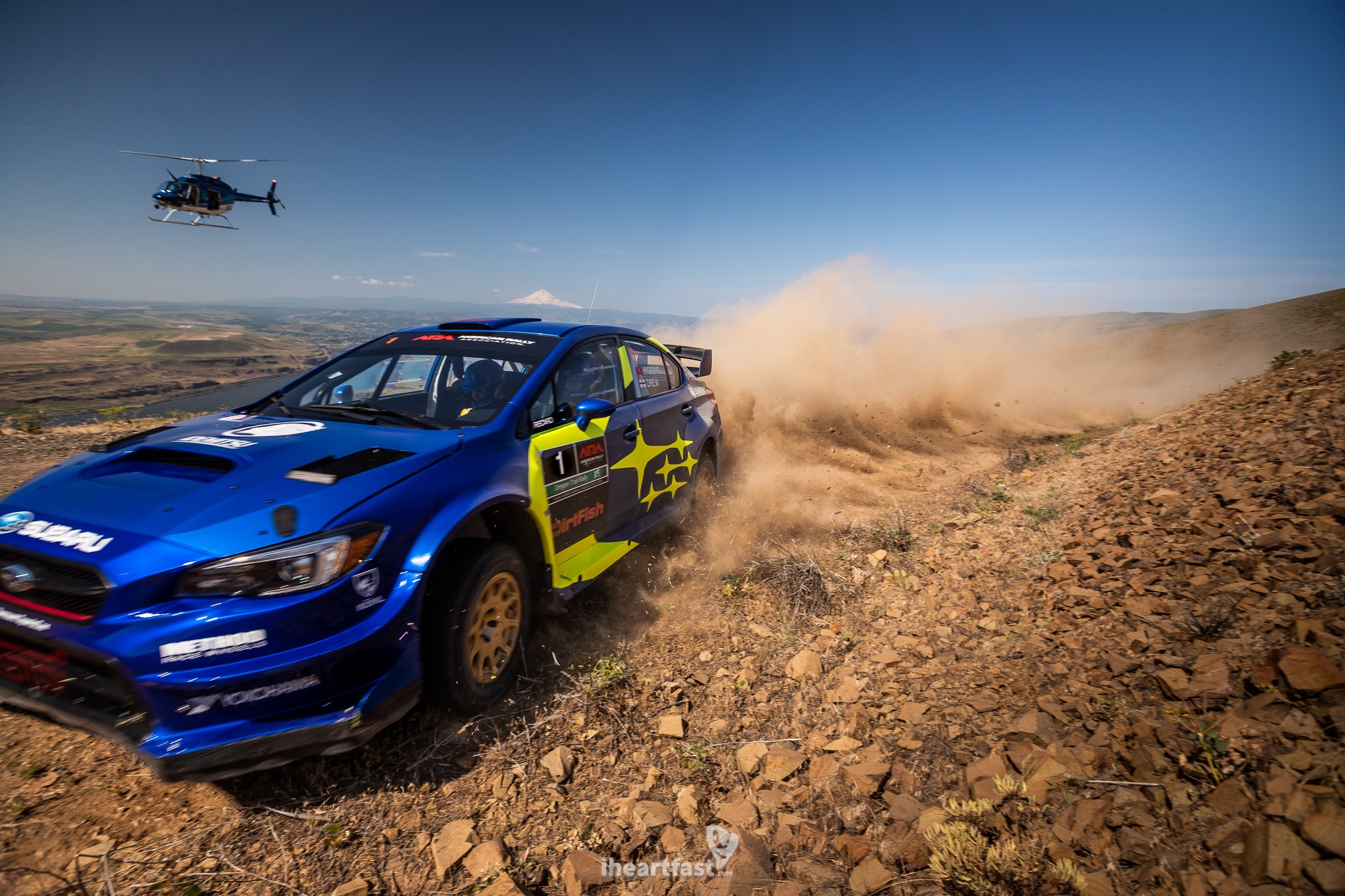Higgins Drew Subaru Motorsports Helicopter