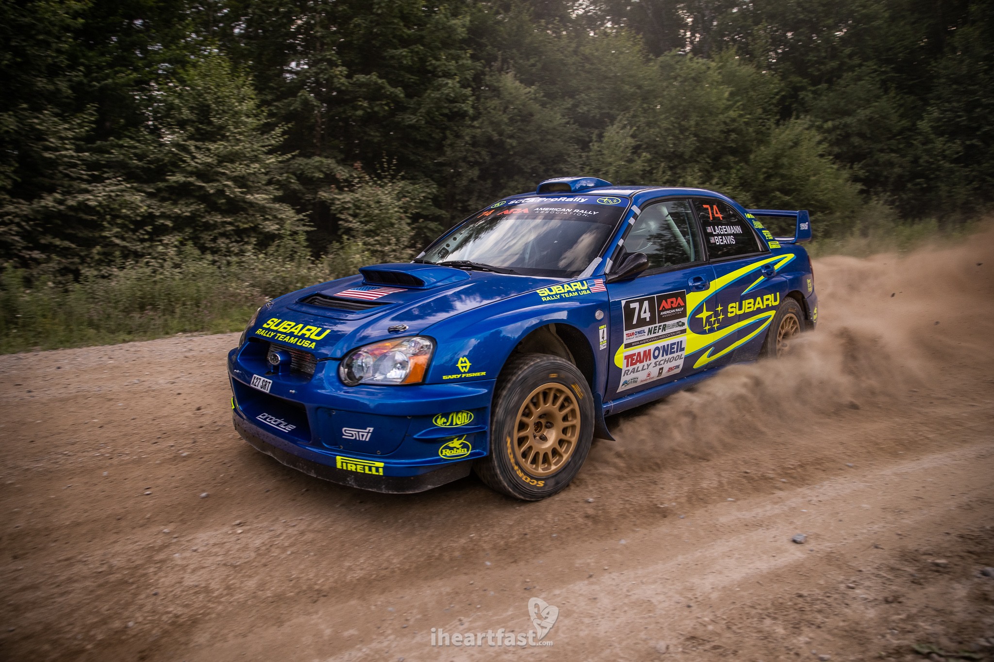 Lagemann in the X27 SRT Subaru