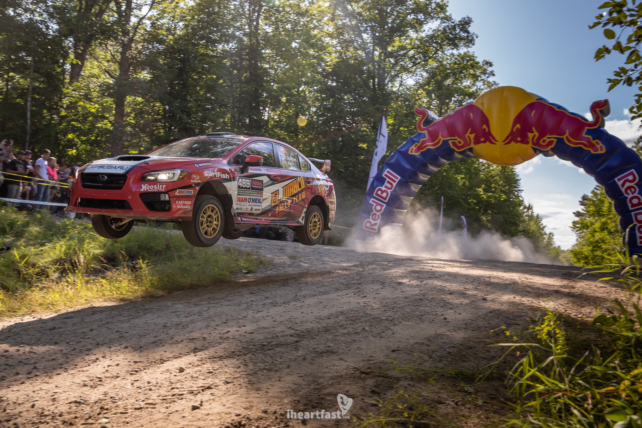 El Diablo Rally Team sending it over the Red Bull Crossroads jump.